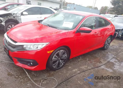 2018 Hond Civic Sedan Ex-T W/C Ex-T из США, поврежденный, VIN JHMFC1F30JX028798